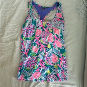 Lilly Pulitzer Pineapple Print Tank Top